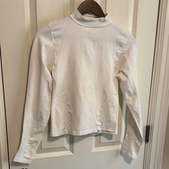 New Balance Tops - New Balance White Long Sleeve Top size small